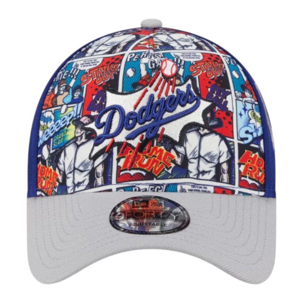 New Era Los Angeles Dodgers Diamond Hero Edition 9FORTY A-Frame Snapback Hat Cap - Picture 3 of 8